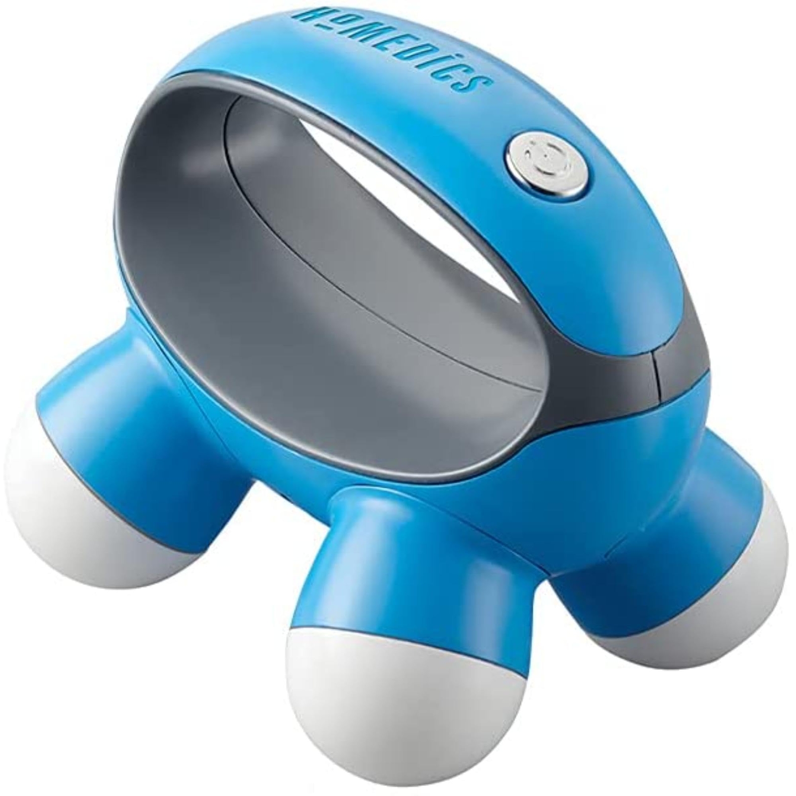 HoMedics Quatro Mini Handheld Massager Battery Operated with 4 Nodes