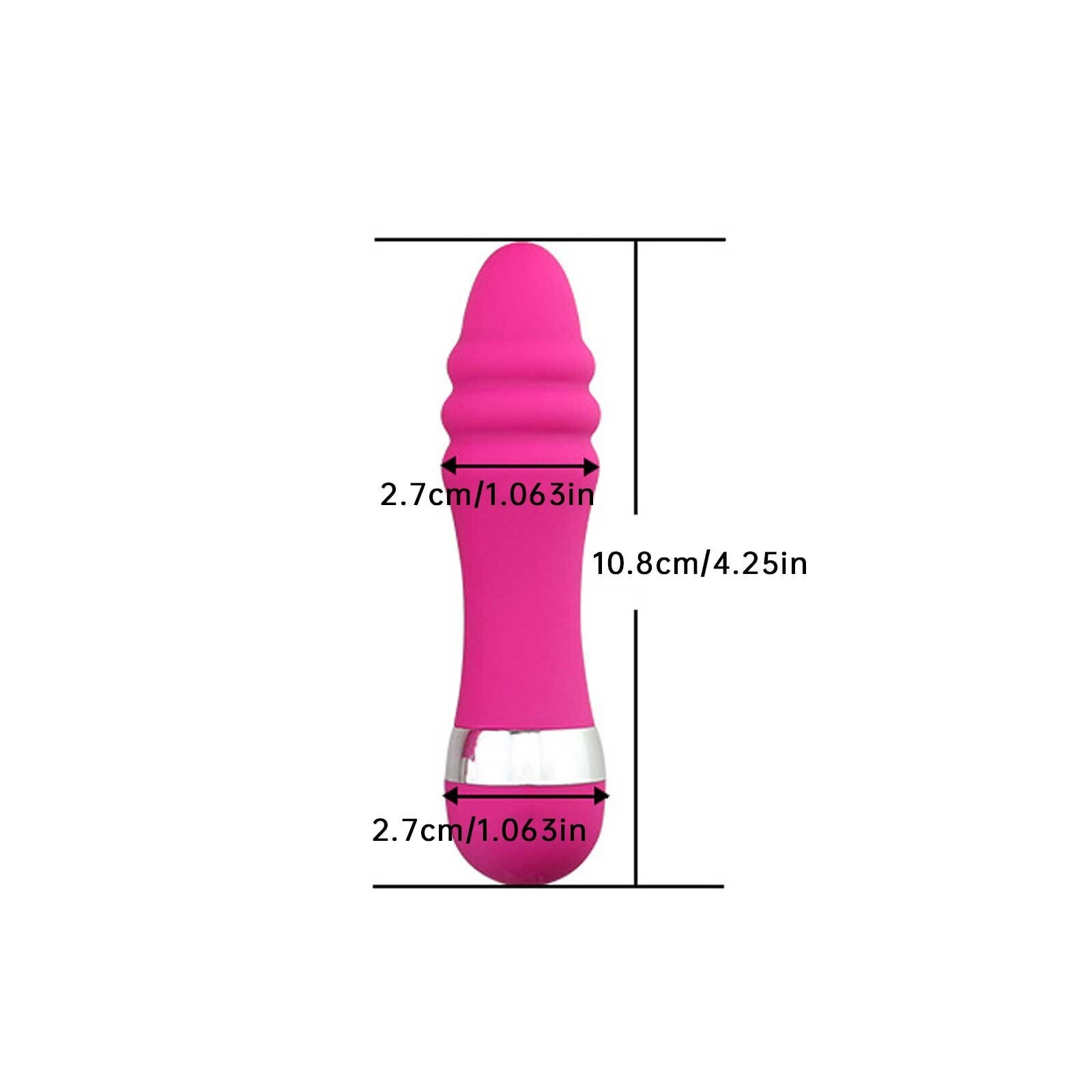 For Women Multi-Speed Bullet Mini Vibrator Wand Neck Full Body Personal Massage