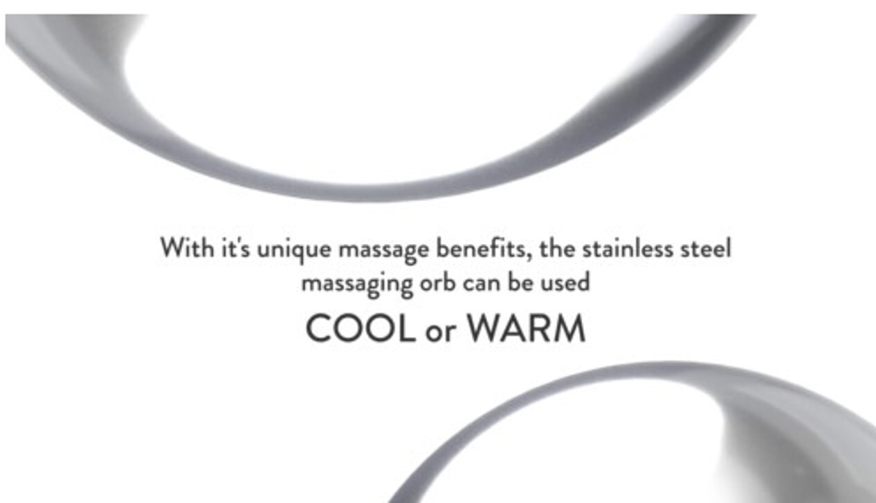 Nurse Jamie Super-Cryo Duo Massaging Orbs Face & Body Beauty Tool Cool or Warm