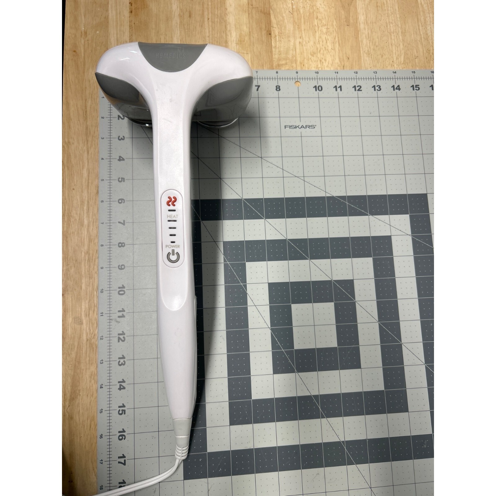 Homedics Percussion Action Handheld Massager with Heat Tested HHP-351H