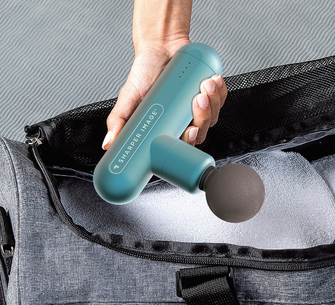 Massage Gun Sharper Image Powerboost Move02 Percussion Massager Rose Gold