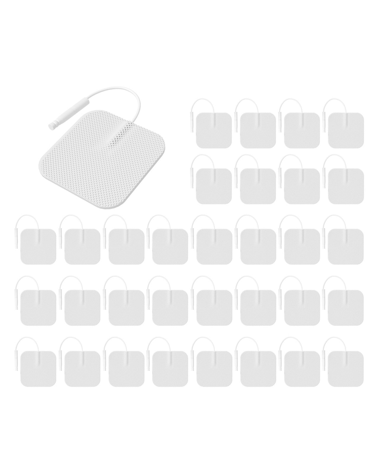 TENS Unit Replacement Pads 40PCS Value Pack, BHK-TENS Reusable Latex-Free Ele…