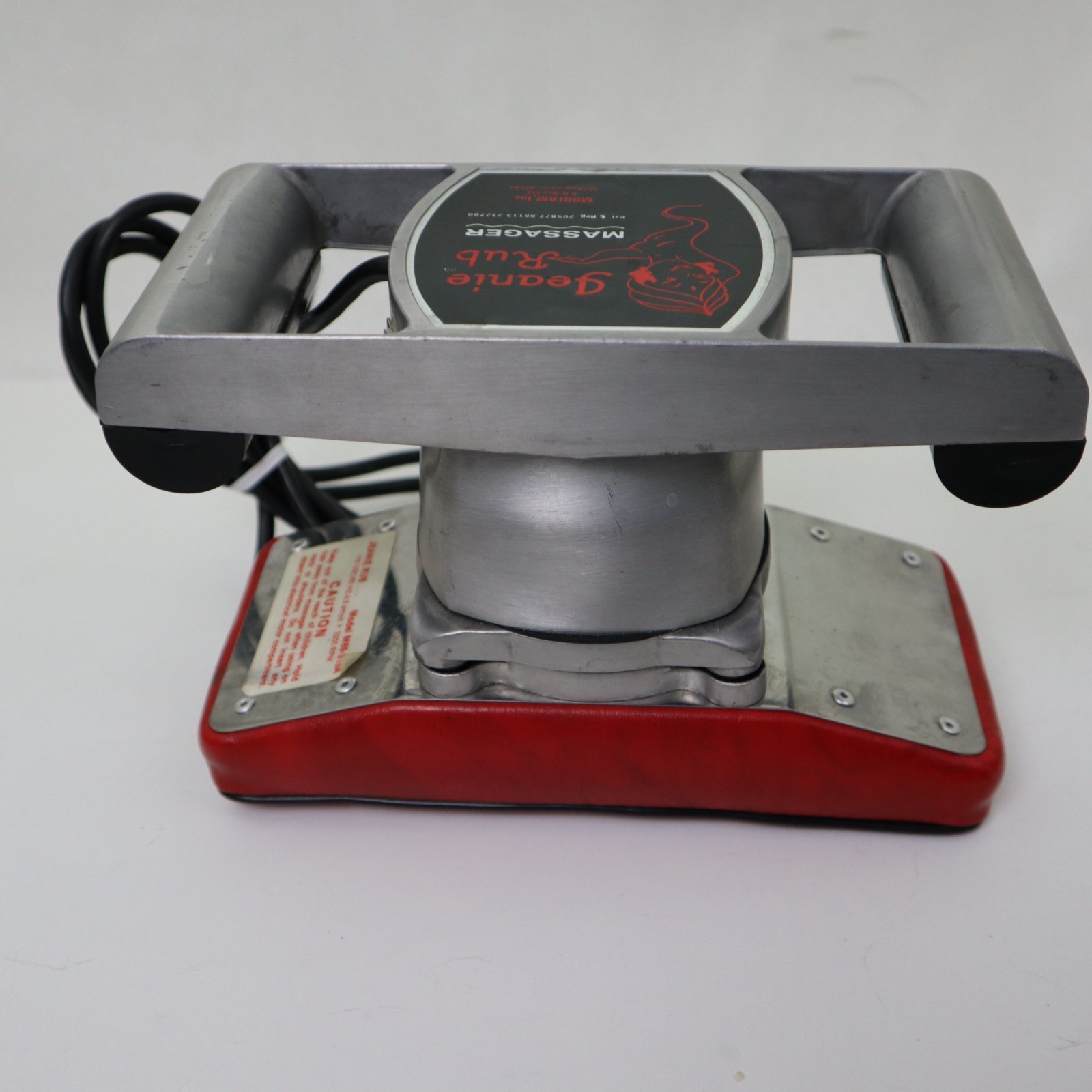Vintage Jeanie Rub Massager Morpam Model M69-315A Full Body Deep Tissue Vibrator