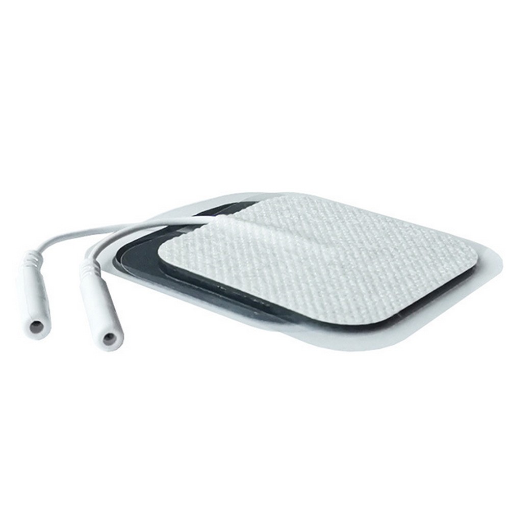 Reusable 4pcs Electrode Pads Tens Units 2x2Inch Non-Woven