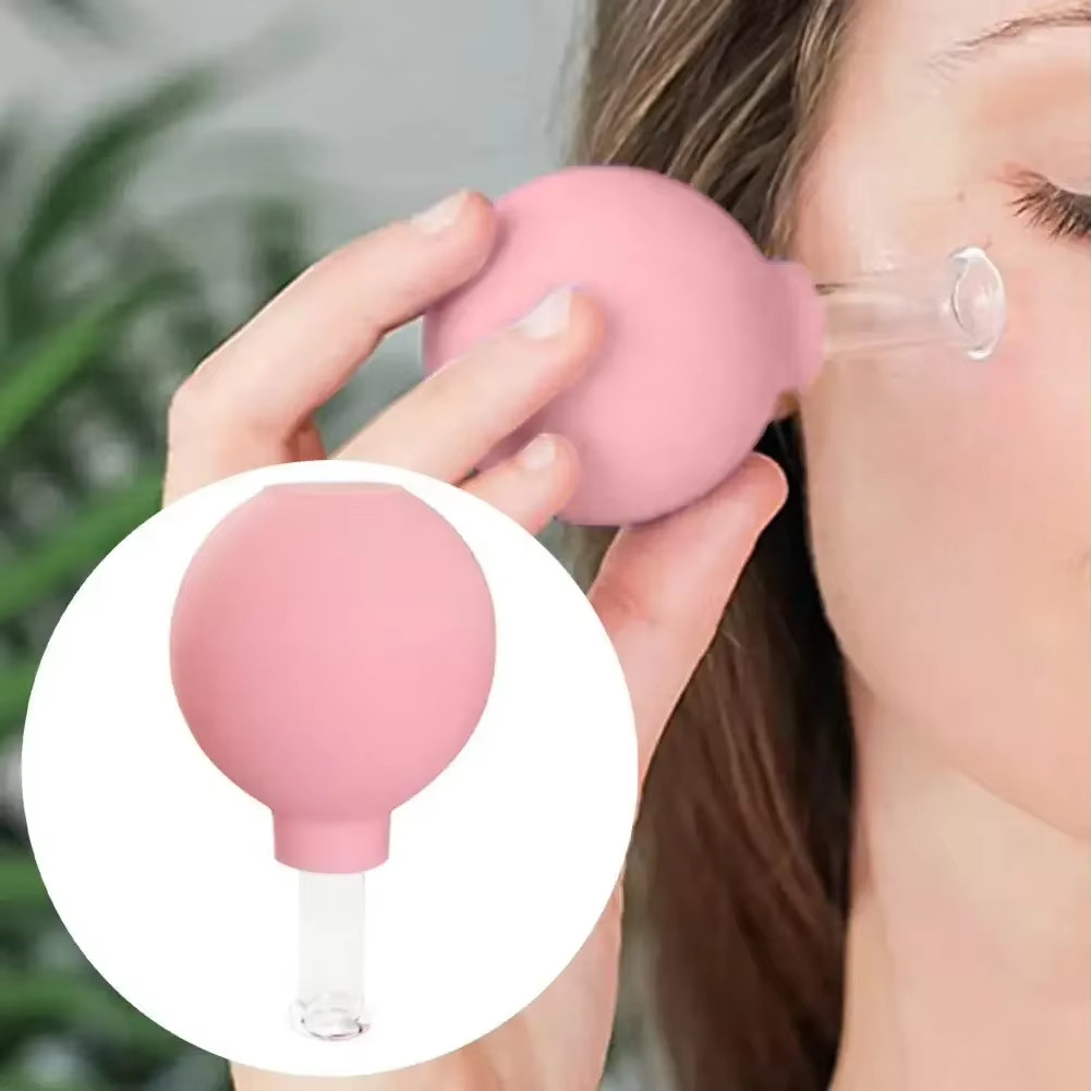 Slimming Face Sucker Suction Cup Vacuum Cupping Jar Cellulite Massager for Beaut