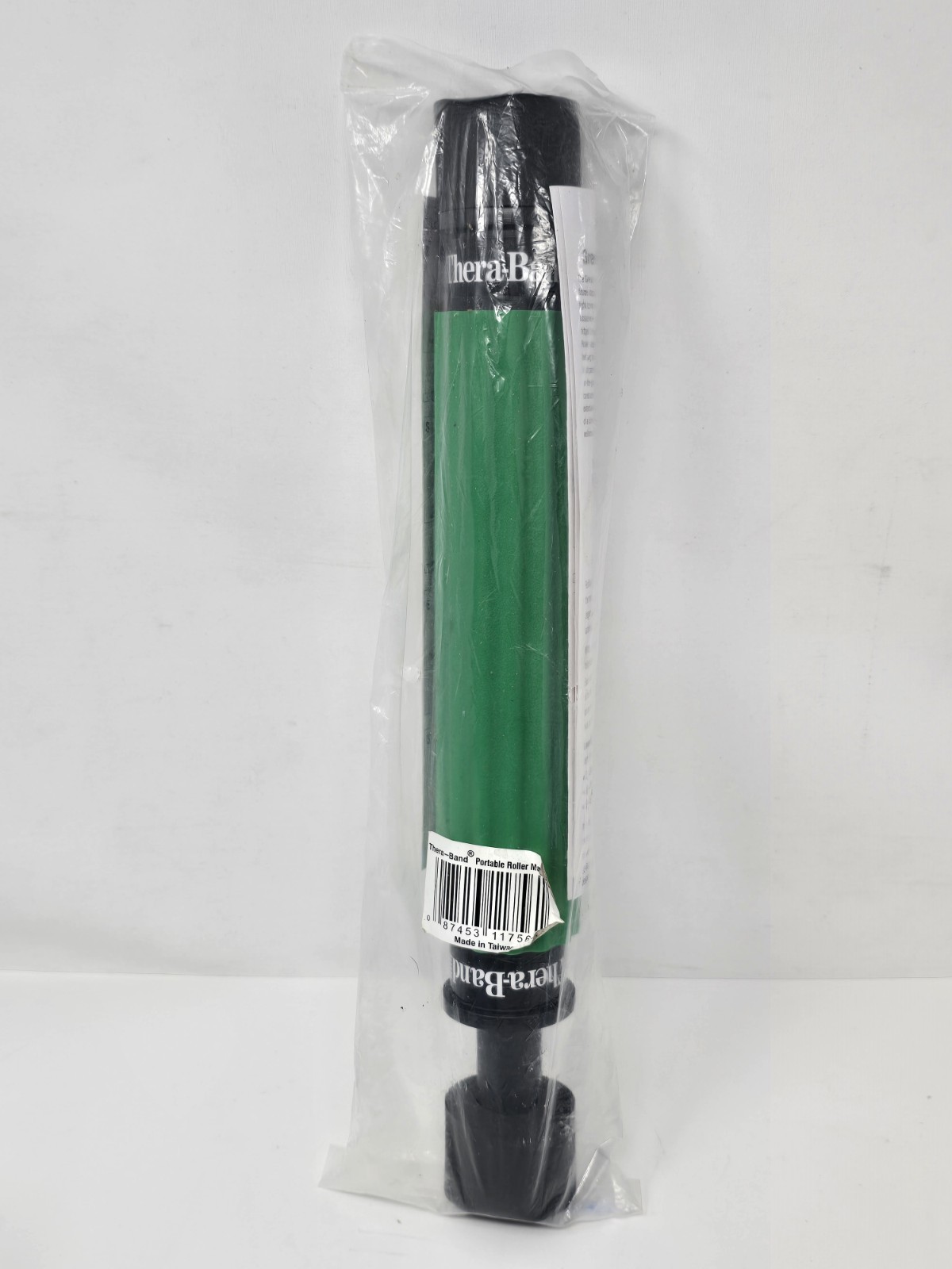 Thera-Band Portable Roller Massager w/ Retractable Handles, Green – New & Sealed