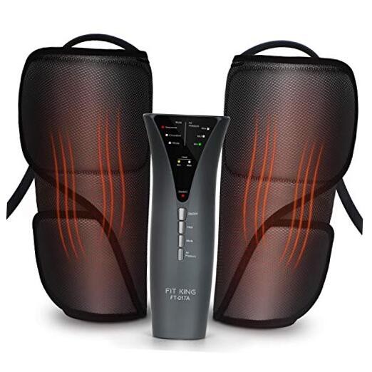 Leg Massager for Circulation Calf Massager with Heat 3 Modes 3 Intensities FT