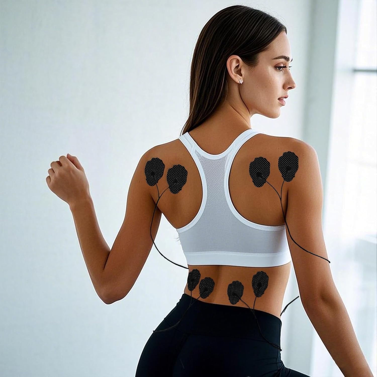 Universal Compatibility TENS Unit Electrode Pads – 20 Pack for Efficient Therapy