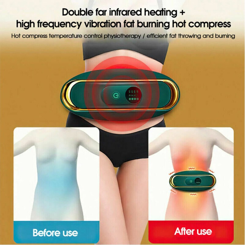 Cellulite Body Slimming Back Massager Electric Losing Weight Belt Fat Burning
