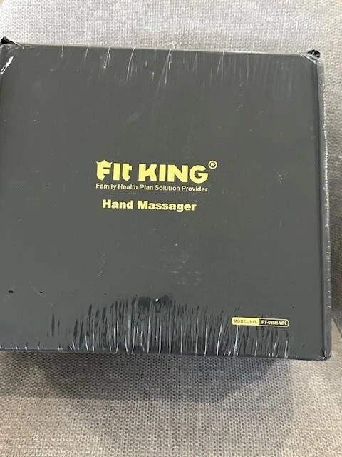 Fit King Hand Massager Heat Circulation Cordless Rose Red Pink White (New)