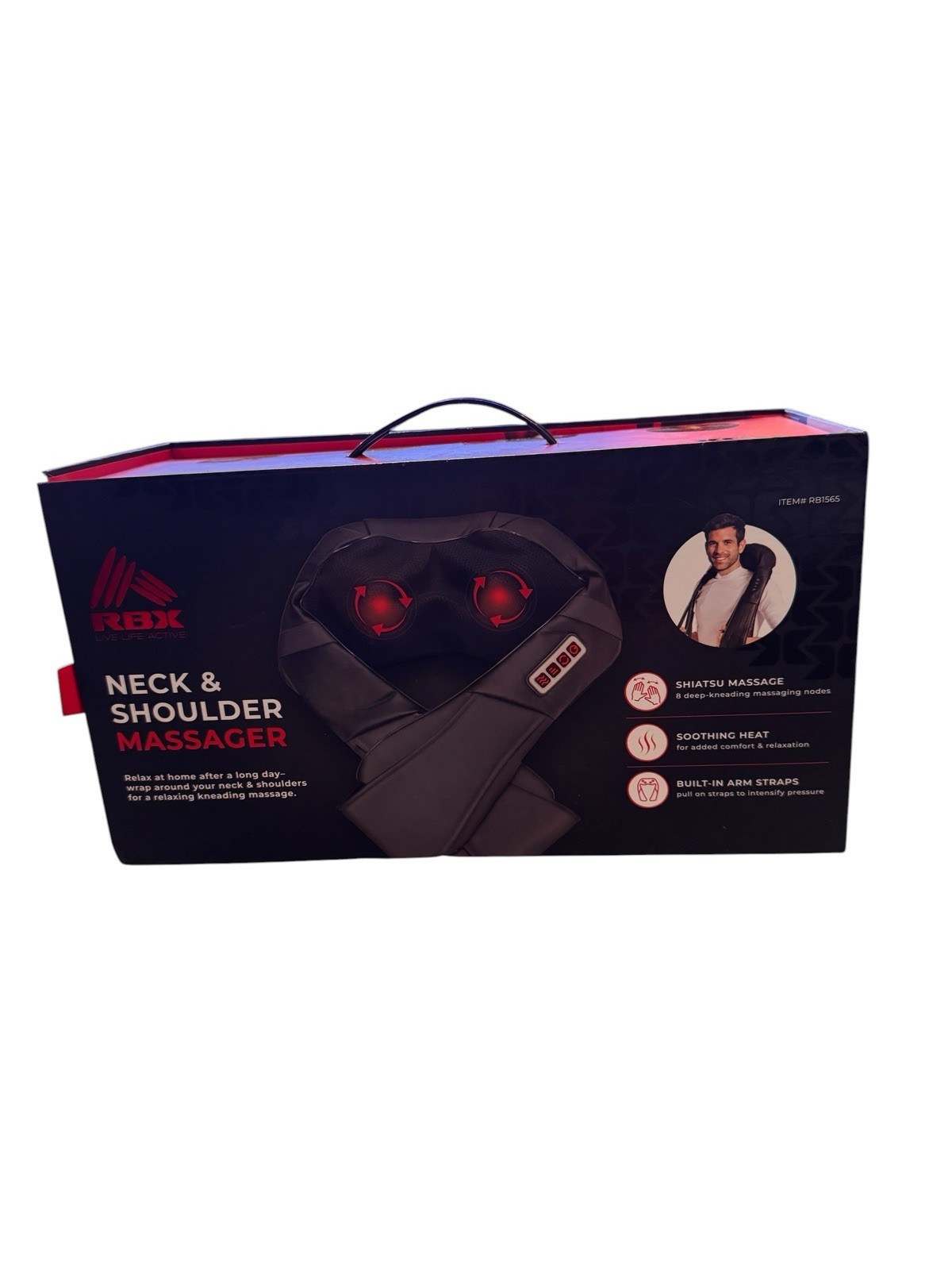 RBX Shiatsu Neck and Shoulder Massager