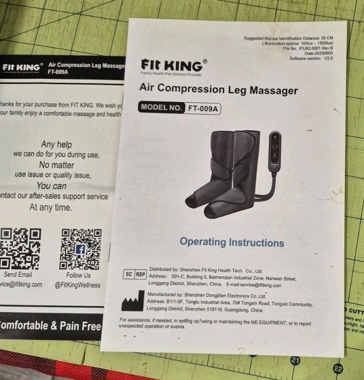 FIT KING FT-009A Leg Air Compression Massager