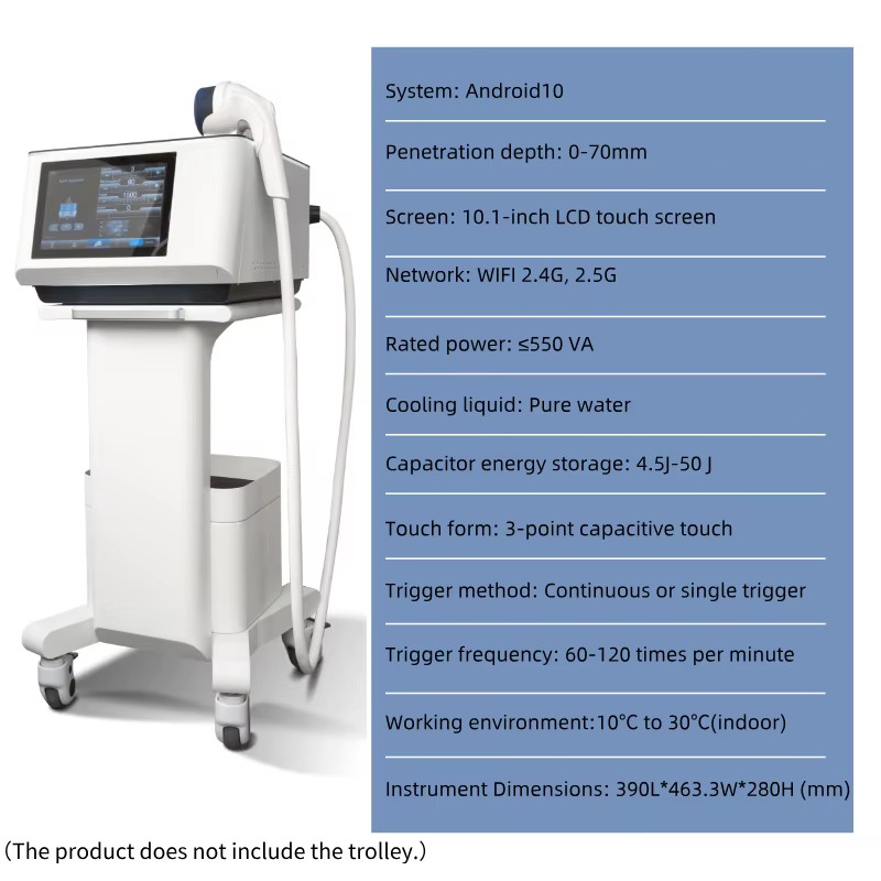 Emfocus Focus Shockwave For Chiropractic Physiotherapy High Intensity Machine