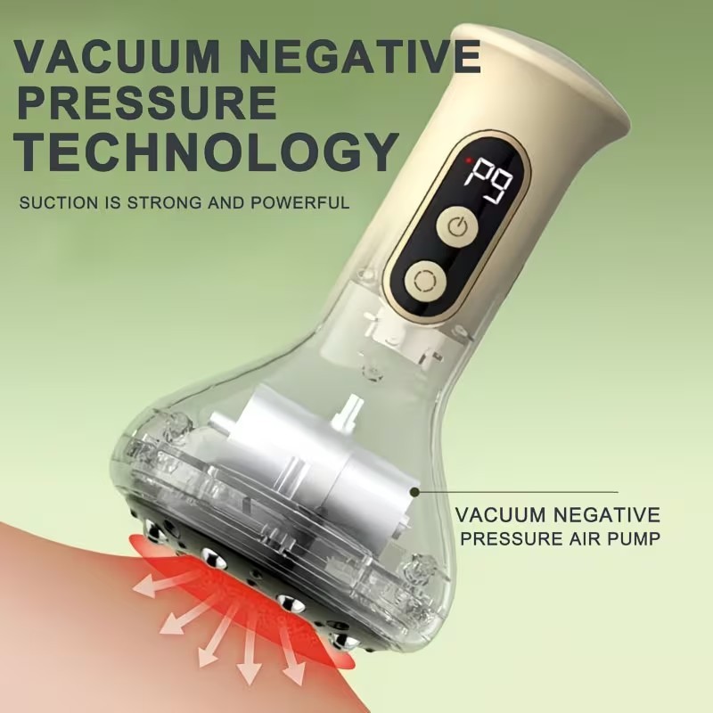 💆 Cupping Massager Electric Scraping Heat Vacuum Anti Cellulite & Fascia Tool