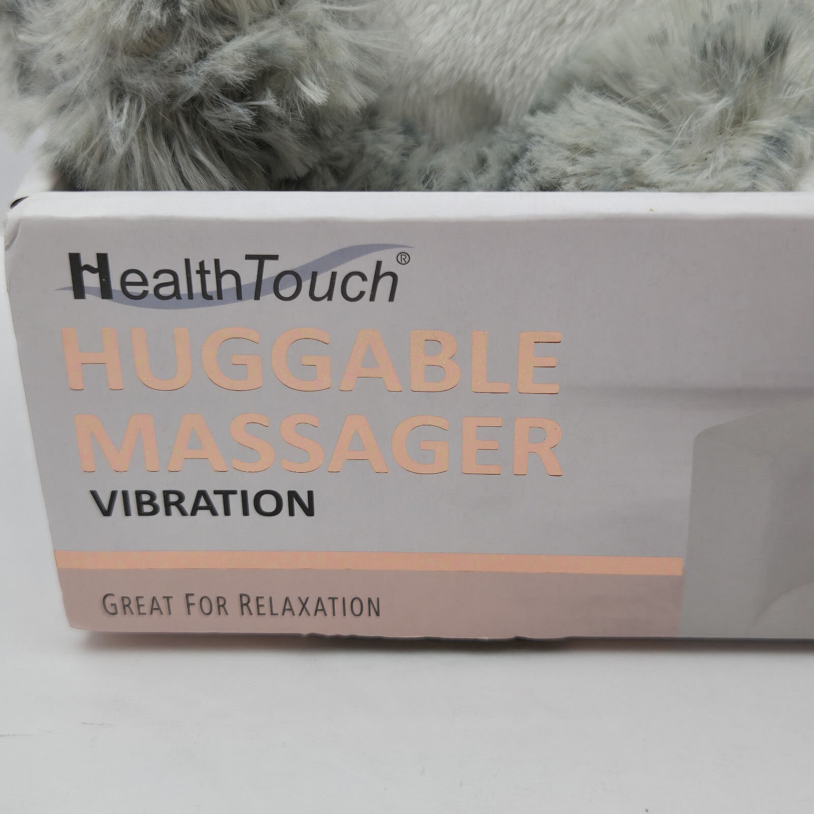 Health Touch Huggable Massaging Kitty Cat Plushy with Relaxing Vibrations