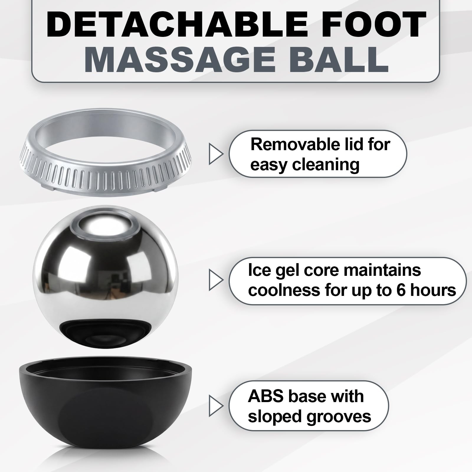 2 Pcs Massage Ball Roller Ice Cold and Hot for Deep Tissue and Sore Muscle Re…