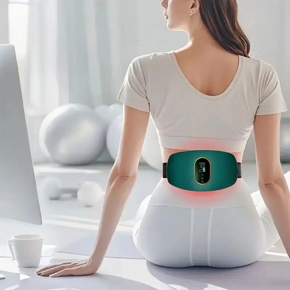 Electric Fat Burn Slimming Machine Weight Loss Belly Body Thin Massage Belt AU