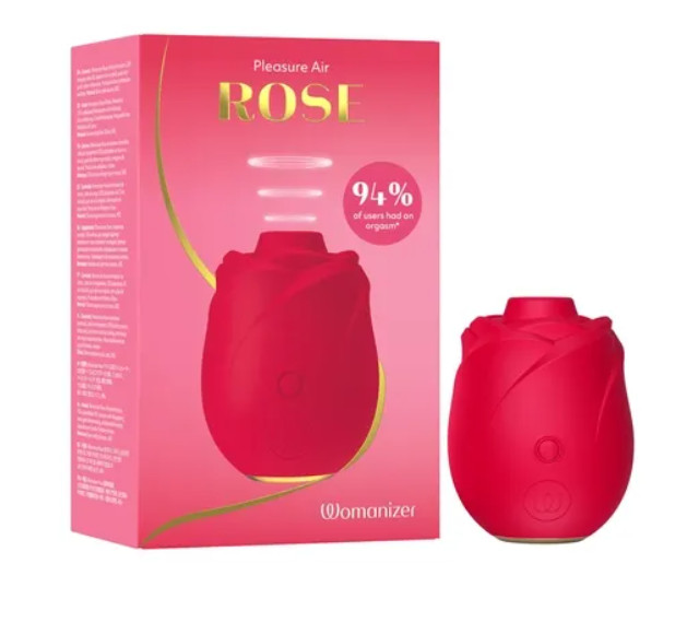 Womanizer Pleasure Air Rose Personal Massager