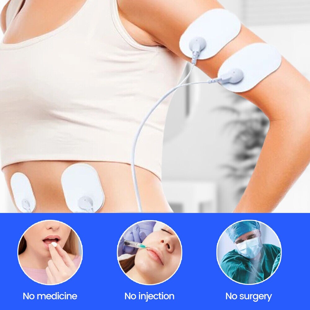 EMS Facial Body Muscle Stimulator Electrode Face Cheek Slimming Beauty Massager