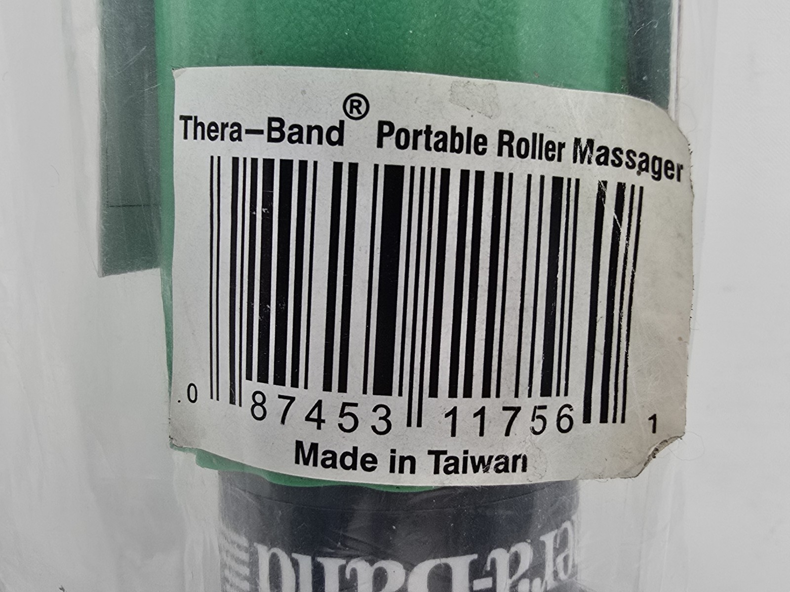 Thera-Band Portable Roller Massager w/ Retractable Handles, Green – New & Sealed