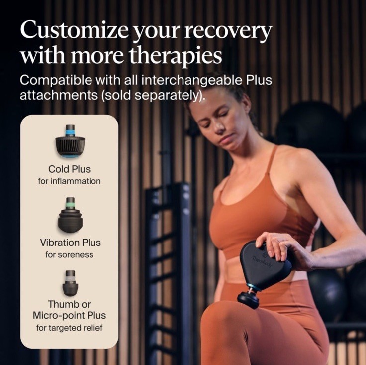 Therabody Theragun Mini Plus – PortableMassage Gun with Heat – NEW