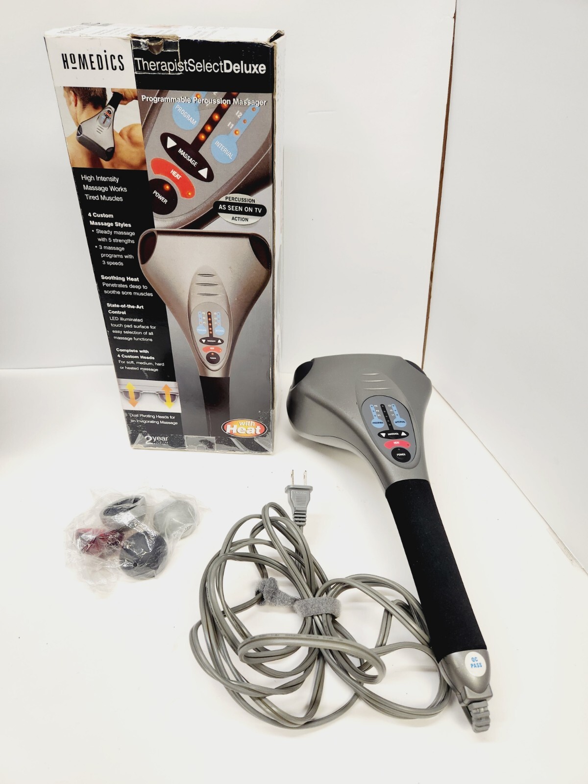 HOMEDICS THERAPIST SELECT DELUXE »NEW OPEN BOX»