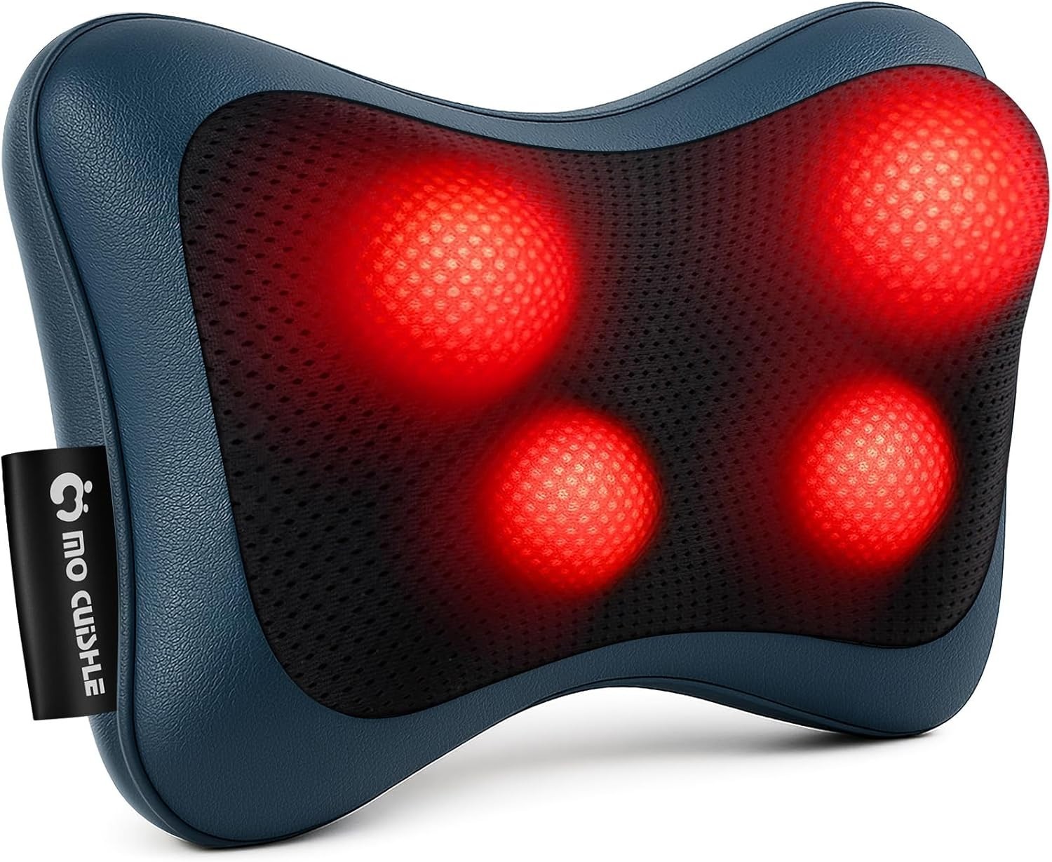 Portable Shiatsu Massager with Deep Tissue Heat Therapy – Ideal Relaxation Gift