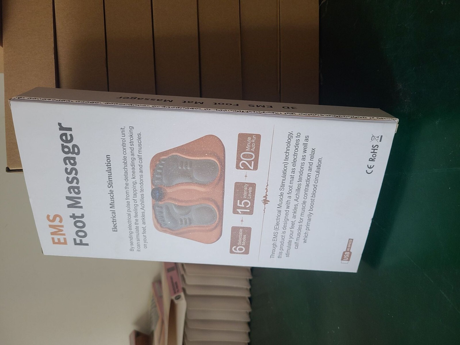 RevivePulse™ Microcurrent Pulse Foot Massager
