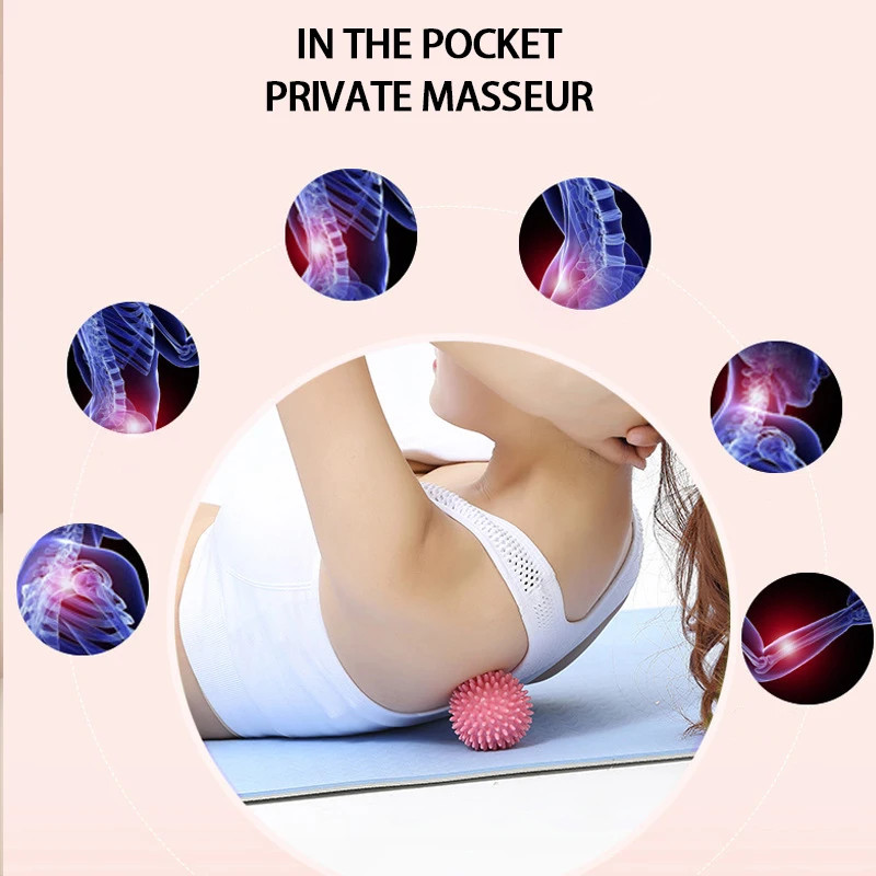 Massage Ball Myofascial Release Ball Massager Spiky Roller for Deep Tissue Trigg
