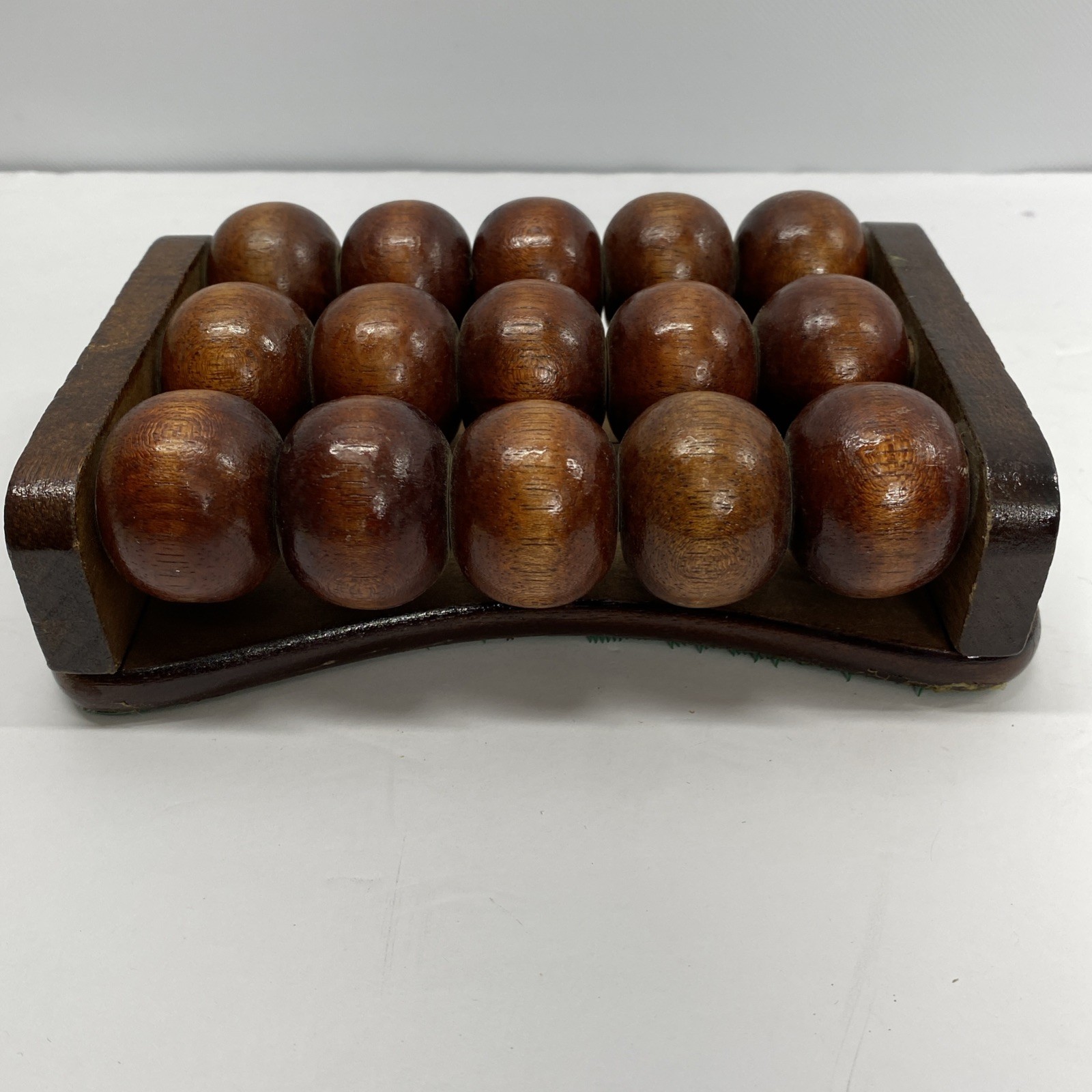Portable Wood Roller Foot Massager Reflexology Therapy