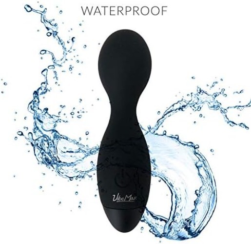 Powerful Personal Massager – Lightweight Silicone USB Rechargeable Black