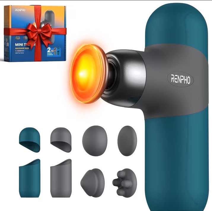 RENPHO Massage Gun Percussion Massager Deep Tissue Muscle vibrating Massager New