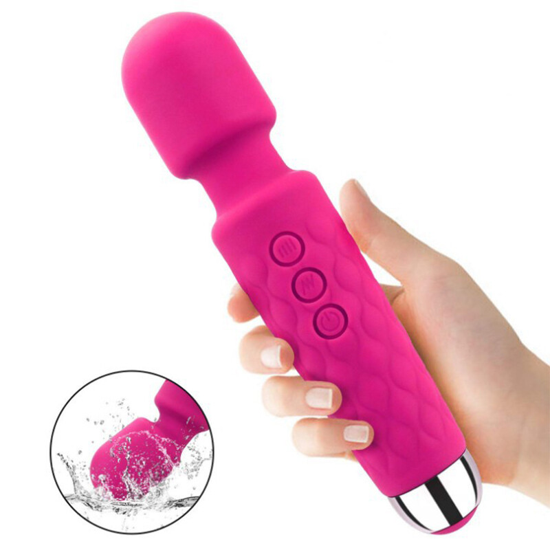 Multispeed-Neck-Full-Body-Personal-Female-Adult-Wand-Massager-Waterproof
